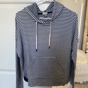 Striped hoodie